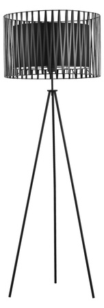TK Lighting lampa podłogowa Harmony Black E27 czarna 160cm 2899