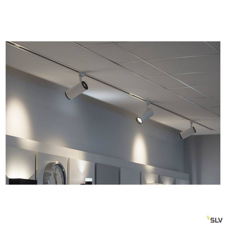SLV lampa szynowa (reflektorek) LED Numinos L 20,1W 2110lm 2700K 24° ściemnialna Phase biało/czarna 1004174