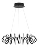 Luces Exclusivas lampa wisząca LED Godoy 45W 3375lm 3000K czarna LE41641