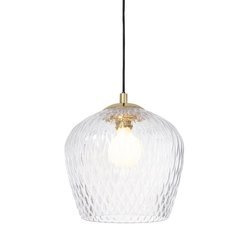Kaspa lampa wisząca Venus 1 E27 przezroczysta 11051109
