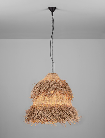 Luces Exclusivas lampa wisząca LED Jacinto Ø 80 cm E27 1x12W IP20 naturalna LE44520