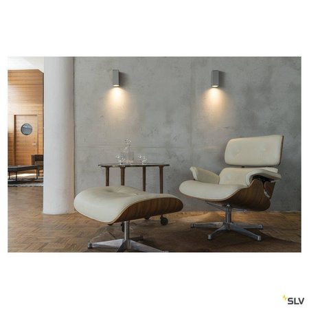 SLV kinkiet zewnętrzny Theo Wall Out GU10 szary IP44 229524
