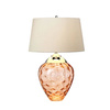 Quintiesse lampka biurkowa Samara 2xE27 + GU10 szaro/pomarańczowy Ø45,7cm QN-SAMARA-TL-SLM