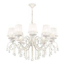 Maytoni żyrandol / lampa wisząca Grace 10xE14 Ø85cm beżowa ARM247-10-G