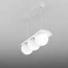 AQForm lampa wisząca LED Modern Ball 3x(8W 750lm 4000K) 24W 2250lm biała 59779-L940-D0-DA-13