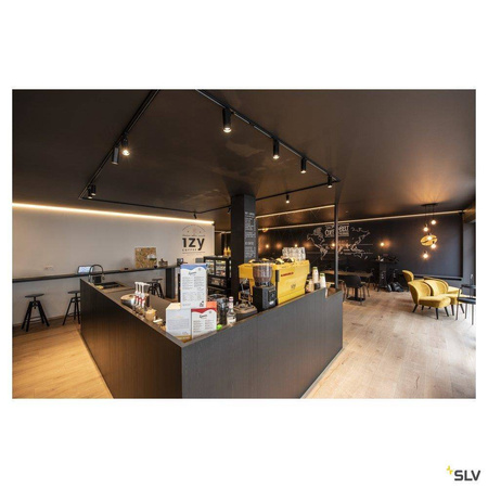 SLV lampa szynowa (reflektorek) LED Helia 50 1F 11W 750lm 3000K czarna 35° 143580