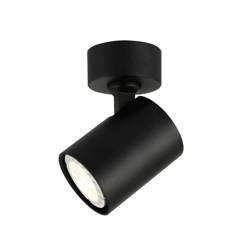 Italux kinkiet (reflektorek) Lumsi GU10 czarny SPL-2071-1-MC-BL