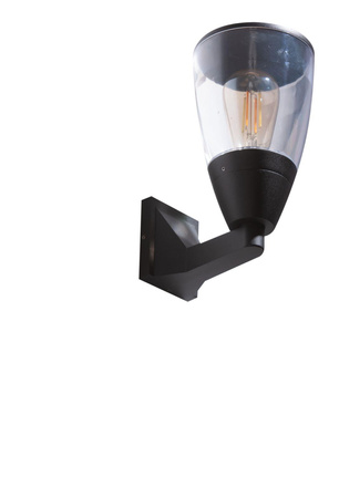 Azzardo kinkiet zewnętrzny Rasmus Wall E27 czarny IP65 AZ4482
