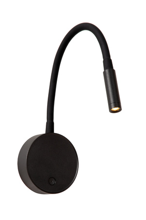 Lucide kinkiet Asja LED ściemnialny 3W 2700K 36V czarny 41206/03/30