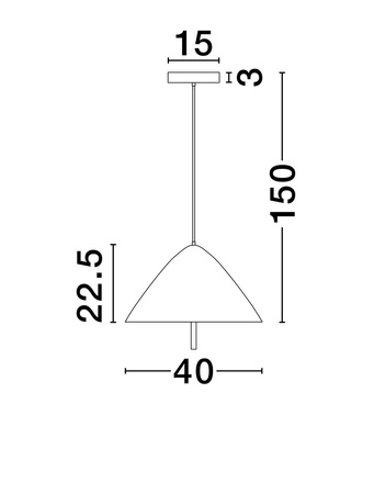 Luces Exclusivas lampa wisząca LED Carapari Ø 40 cm 17W 917lm 3000K IP20 drewniana LE44814