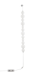 Luces Exclusivas lampa wisząca LED Moca ściemnialna Ø 10 cm 42W 3958lm 3000K IP20 chrom LE43467