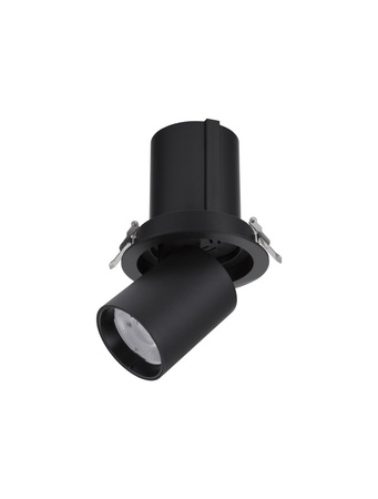 Luces Exclusivas oprawa sufitowa wpuszczana LED Acalapa Ø 8 cm 20W 1848lm 3000K IP20 czarna LE61608