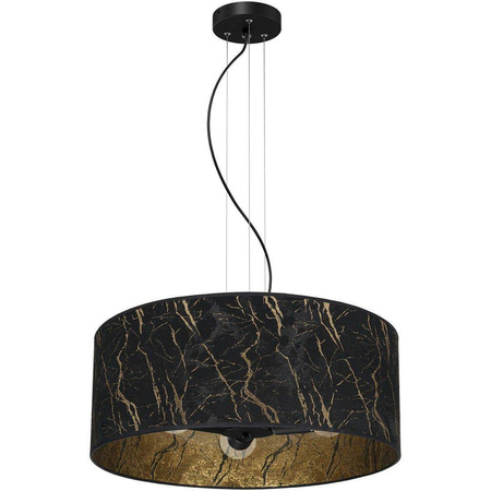 Milagro lampa wisząca Senso 3xE27 czarno/złota MLP7298