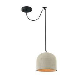 Maytoni lampa wisząca Broni E27 Ø20cm szara T451-PL-01-GR