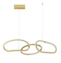 Luces Exclusivas lampa wisząca LED Celaya 40W 2000lm 3000K złota LE42759