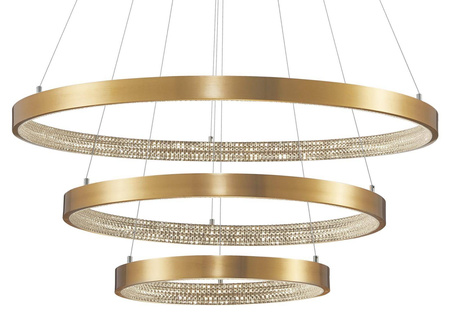 Luces Exclusivas żyrandol / lampa wisząca LED Moron 112W 4731lm 3000K mosiężna LE41699