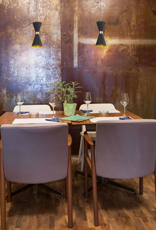 Maxlight lampa wisząca LED Cornet 5W 300lm 3000K czarno/złota P0330