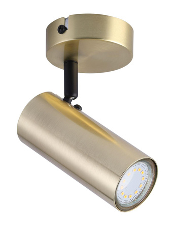 Candellux kinkiet (reflektorek) Colly GU10 mosiężny 91-01702