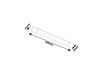 Rabalux lampka podszafkowa Batten Light LED 10W 800lm 4000K biała 1450