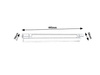 Rabalux lampka podszafkowa Byron LED 4W 250lm 4000K srebrna 1444
