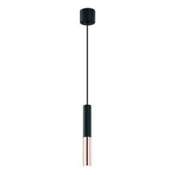 Orlicki Design lampa wisząca Slimi Nero S / Rose Gold G9 czarno/miedziana OR80827