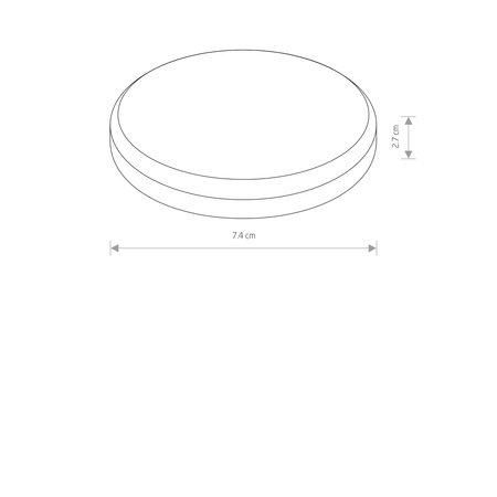 Nowodvorski żarówka GX53 8W 680lm 3000K biała 8377