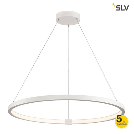SLV lampa wisząca LED Halo 35W 2200lm 3000/4000K biała 1002912