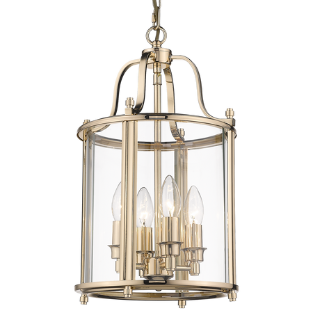 CosmoLight żyrandol / lampa wisząca New York 4xE14 złota P04882AU