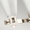 Quintiesse kinkiet łazienkowy LED Kayva 22W 1625lm 3000K nikiel IP44 QN-KAYVA4-PN