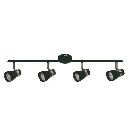 Kanlux plafon (reflektorki) Enali 4xGU10 czarny 28769