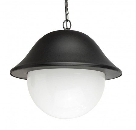 Su-ma lampa wisząca zewnętrzna Prince Max E27 czarna/patyna IP43 K 1018/1/O-BD