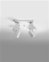 Sollux plafon (reflektorki) Merida 4 4xGU10 biały SL.0098