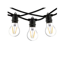 Nowodvorski girlanda ogrodowa Festoon E27 10x15W 6m czarna 7873