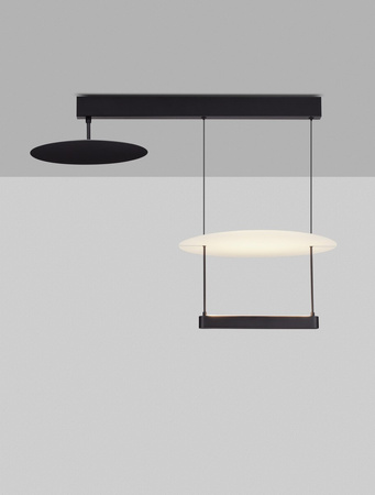 Luces Exclusivas lampa wisząca LED Tiraque ściemnialna 35W 2420lm 3000K IP20 czarna LE44636