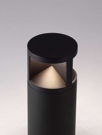 Luces Exclusivas lampa stojąca zewnętrzna LED Nevarro Ø 16 cm 24W 712lm 3000K IP65 wys. 43 cm czarna LE75126