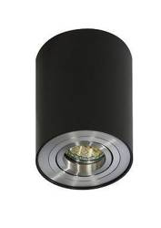 Azzardo plafon techniczny Bross 1 GU10 czarno/aluminiowy AZ0779