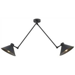 Argon plafon Altea 2xE27 czarny 862