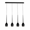 Azzardo lampa wisząca Izza 4xE14 czarna AZ0100