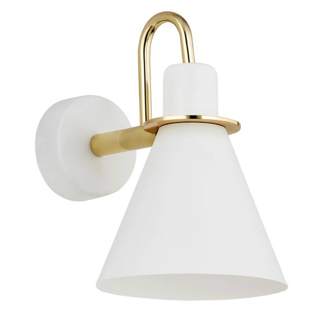 Argon kinkiet Beverly E27 biało/mosiężny 4704