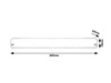 Rabalux lampka podszafkowa Archie LED 14,5W 1051lm 3000K biała 2348