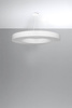 Sollux lampa wisząca Saturno Slim 90 8xE27 biała SL.0797