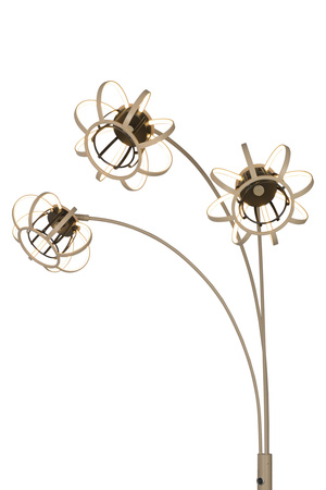 Aviano Lighting lampa podłogowa LED Salo ściemnialna 24W 2400lm 3000K wys. 168 cm piaskowa 3033-313