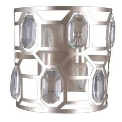 Italux kinkiet Momento 2xE14 srebrny WL-43400-2