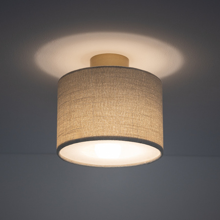 Nowodvorski lampa sufitowa Santana S E27 1x15W kremowa 11650