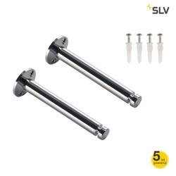 SLV uchwyt sufitowy Tenso 16cm chrom stalowy (2szt) 186642