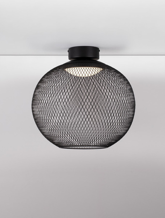 Luces Exclusivas lampa sufitowa LED Rita Ø 38 cm 19W 589lm 3000K IP20 czarna LE44255