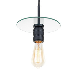 Altavola lampa wisząca Digital E27 czarna LA017/P_black