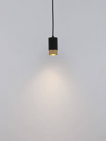 Luces Exclusivas lampa wisząca Cayes GU10 czarno/złota LE42622