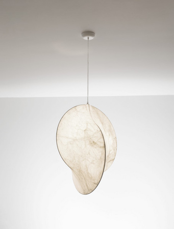 Luces Exclusivas lampa wisząca LED Chancay Ø 62 cm E27 1x12W IP20 biała LE44598