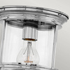 Quintiesse plafon łazienkowy Hadrian E27 chrom IP44 QN-HADRIAN-MINI-F-CM-CLEAR